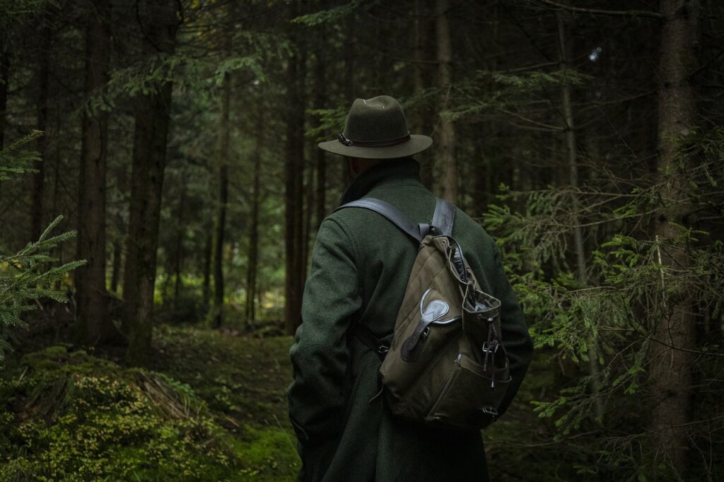 Jäger im Wald Waffenschrank in der Wohnung – Wo platzieren