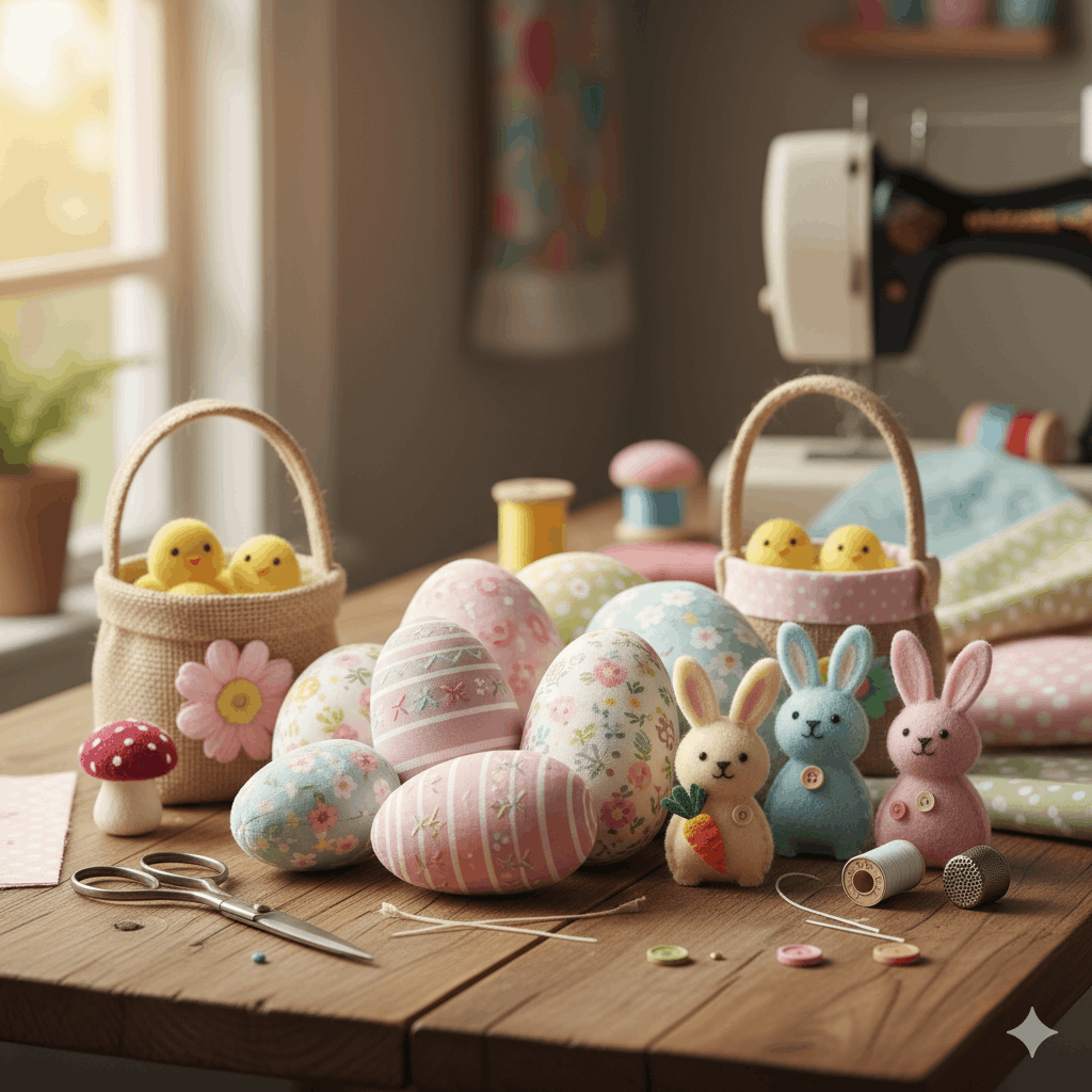 Nähen Ideen für Anfänger zu Ostern 2026