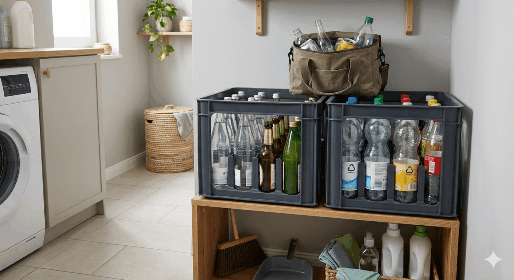 Pfandflaschen zu Hause richtig lagern – kreative Anregungen 2026