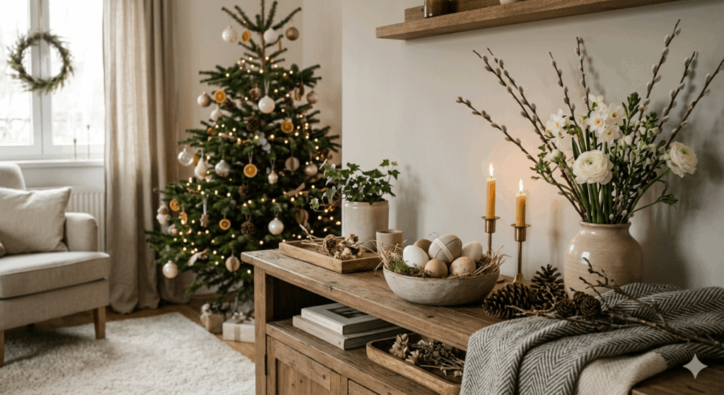 Wie dekoriert man zwischen Weihnachten und Ostern (Guide 2026)