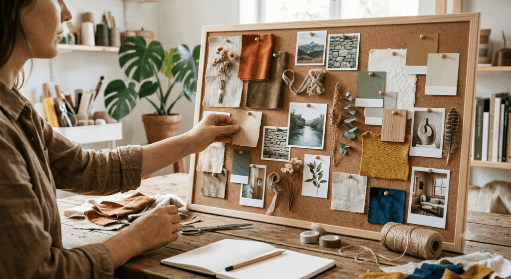 Moodboard erstellen Ideen 2026 Kreative Inspiration für moderne Visual Boards